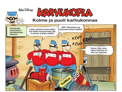 Kolme ja puoli karhukonnaa