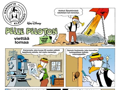 Pelle Peloton viettää lomaa