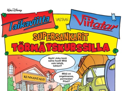 Supersankarit törmäyskurssilla