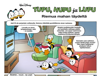 Riemua mahan täydeltä