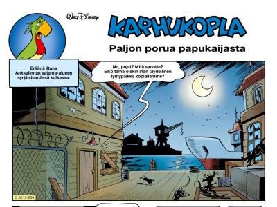 Paljon porua papukaijasta