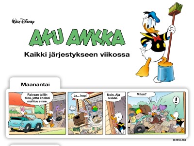 Kaikki järjestykseen viikossa