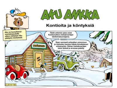 Kontioita ja köntyksiä