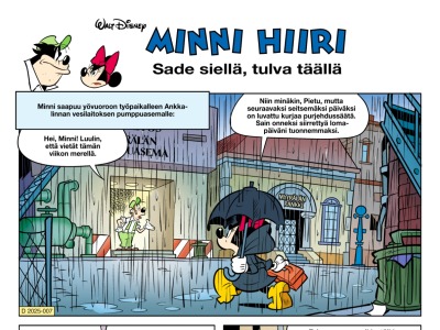 Sade siellä, tulva täällä