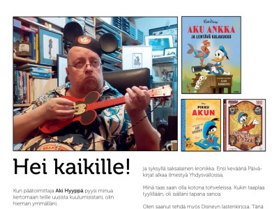 Hei kaikille!