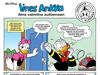 Aina valmiina auttamaan