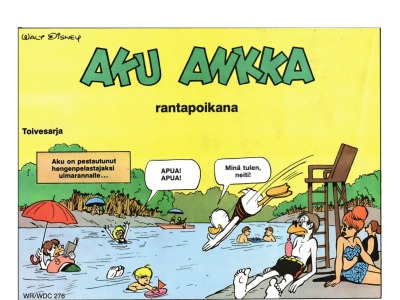 18648 Aku Ankka rantapoikana