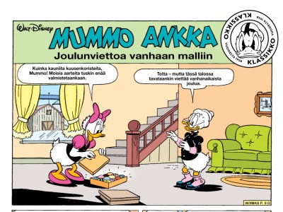 Joulunviettoa vanhaan malliin