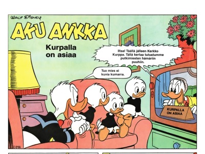 Kurpalla on asiaa
