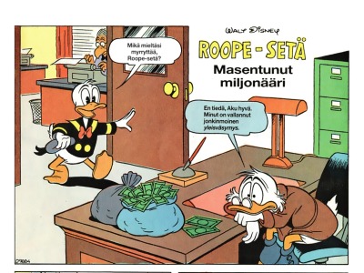 Masentunut miljonääri