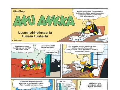 Luannohhelmaa ja tulisia tunteita