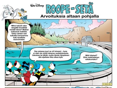 Arvoituksia altaan pohjalla
