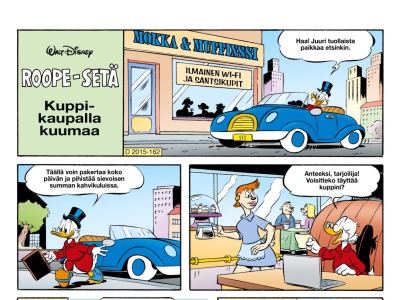 Kuppikaupalla kuumaa