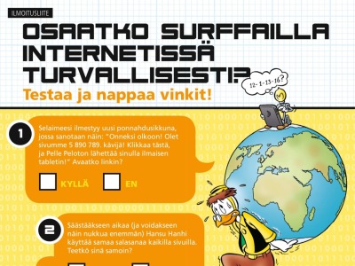 Osaatko surffailla turvallisesti?