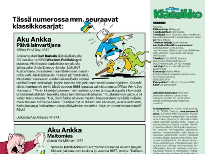 Tässä numerossa: