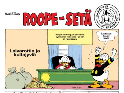 Laivarottia ja kultajyviä