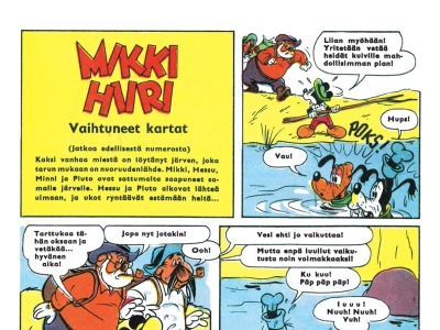 Vaihtuneet kartat