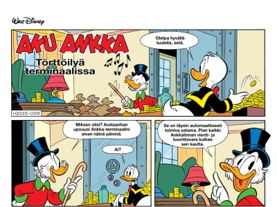 Törttöilyä terminaalissa