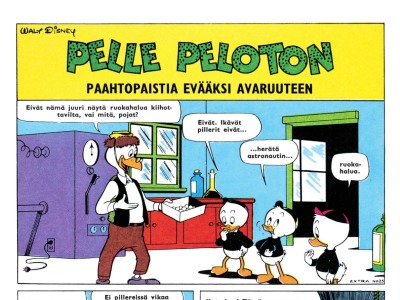 Paahtopaistia evääksi avaruuteen