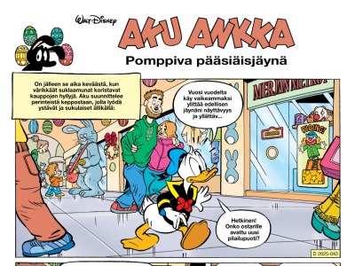 Pomppiva pääsiäisjäynä