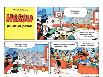 Hessu puuttuu peliin