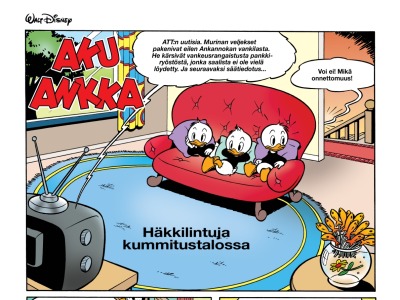 Häkkilintuja kummitustalossa