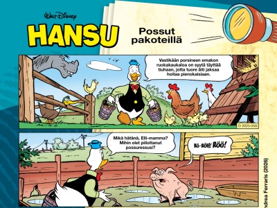 Possut pakoteillä