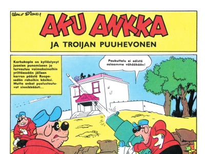 Aku Ankka ja Troijan puuhevonen