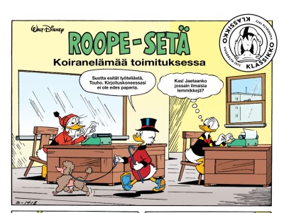 Koiranelämää toimituksessa