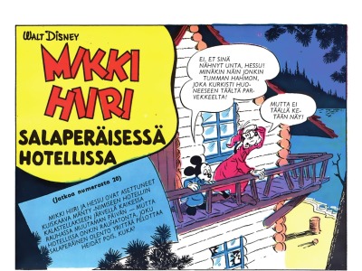 Mikki Hiiri salaperäisessä hotellissa