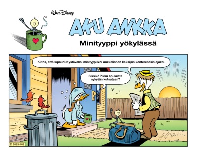 Minityyppi yökylässä
