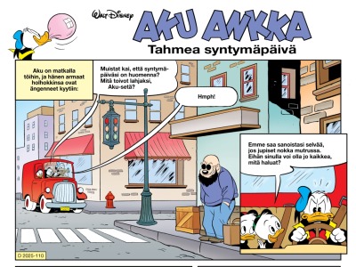 Tahmea syntymäpäivä