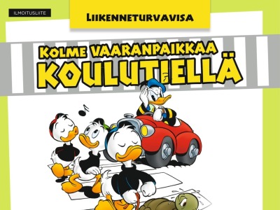 Kolme vaaranpaikkaa koulutiellä