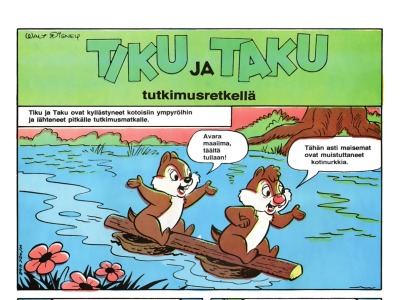 19078 Tiku ja Taku tutkimusretkellä