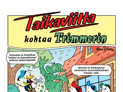Taikaviitta kohtaa Trimmerin