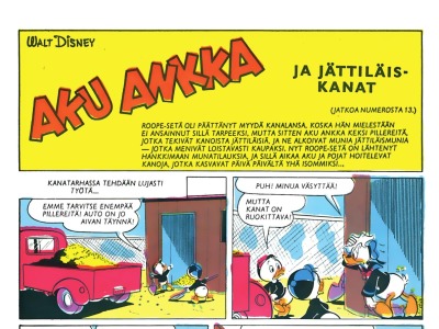 Aku Ankka ja jättiläiskanat