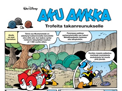 Trofeita takanreunukselle