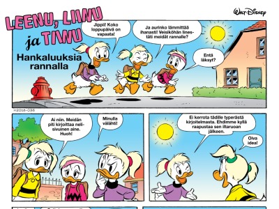 Hankaluuksia rannalla