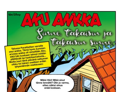 Sinne takaisin ja takaisin sinne