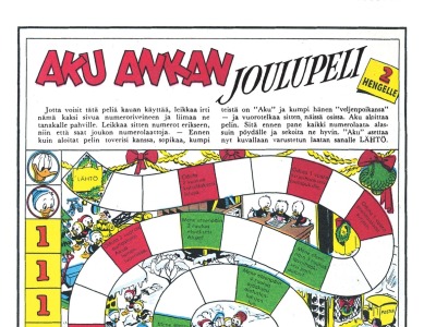 Aku Ankan joulupeli, 2 hengelle