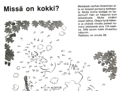 Tehtävä: Missä on kokki