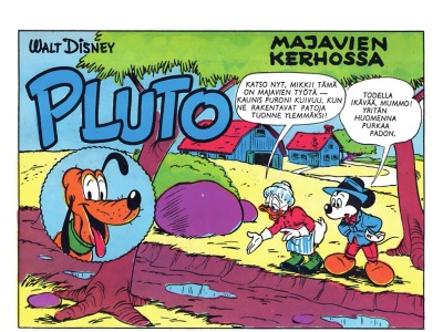 Pluto majavien kerhossa