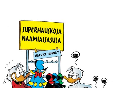 Naamiaiset tulossa