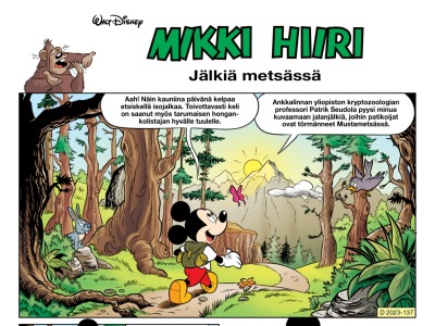 Jälkiä metsässä