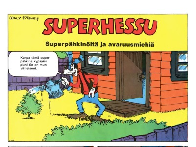 Superpähkinöitä ja avaruusmiehiä