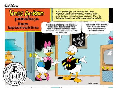 Iines lapsenvahtina