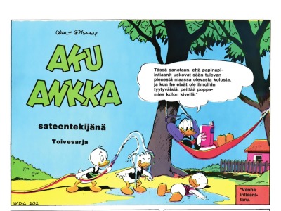 Aku Ankka sateentekijänä