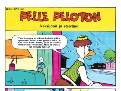 9265 Pelle Peloton keksijänä ja etsivänä