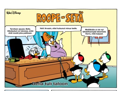 Bella tuli taloon