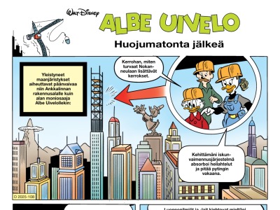 Huojumatonta jälkeä